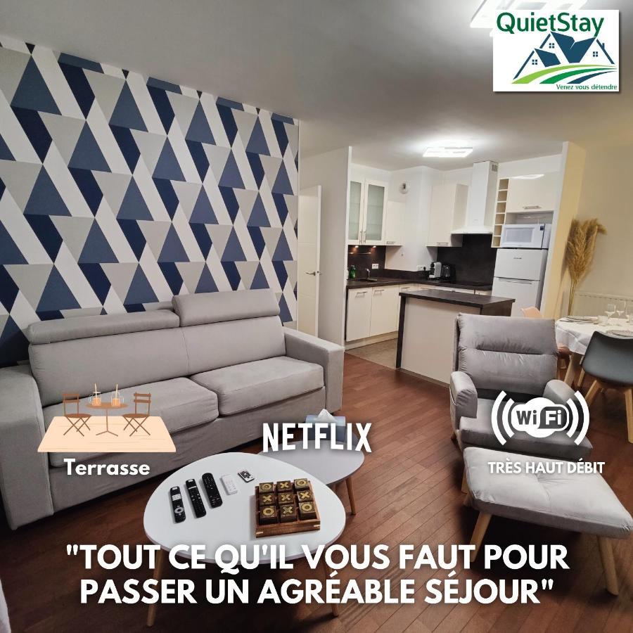 Quietstay 20' Paris, Connected Home Avec Terrasse Massy  Exteriér fotografie