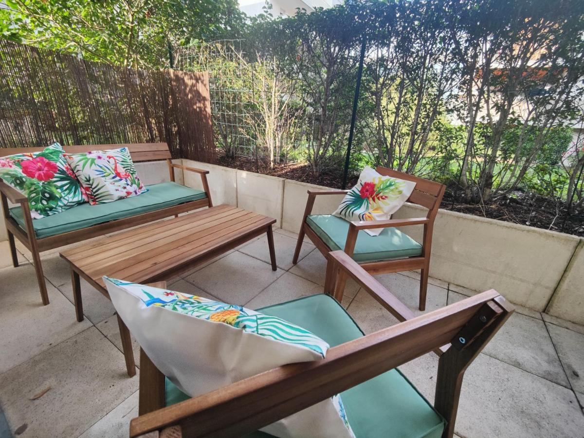 Quietstay 20' Paris, Connected Home Avec Terrasse Massy  Exteriér fotografie